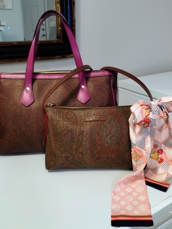 Etro Milano Handbags - Etro Milano Bundle Of Tote And Crossbody Bag